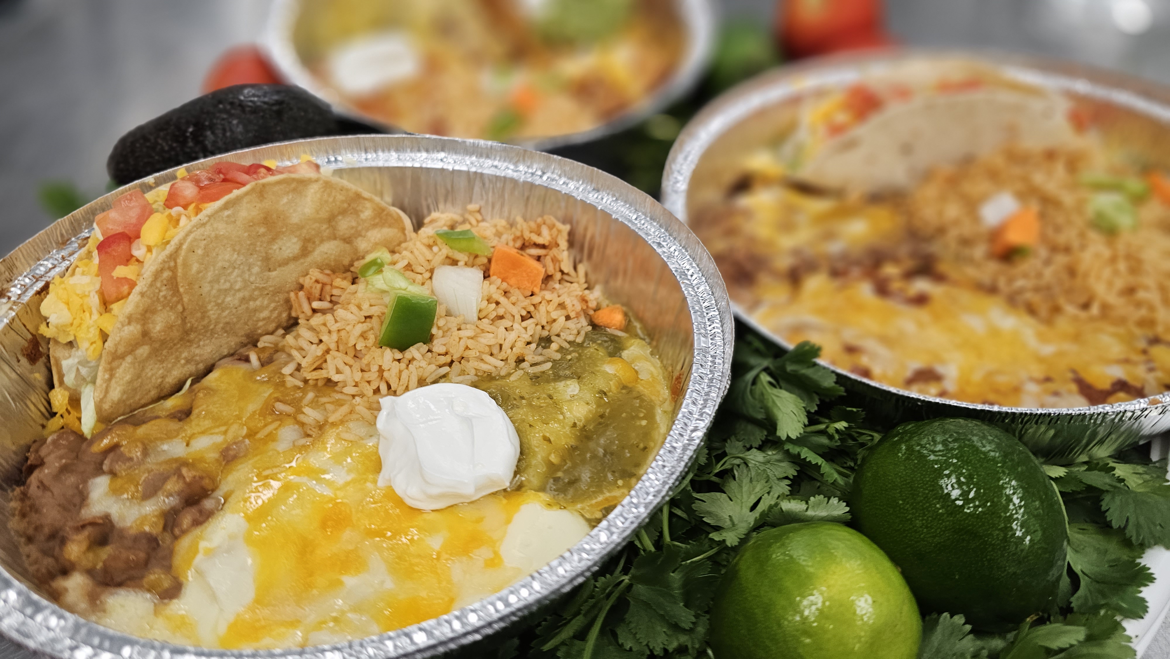 Enchilada Plate from Green Iguana Mexican Restaurant